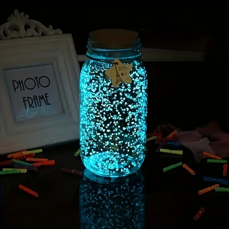 1000pcs Glowing Stones for Halloween  Fall Dcor