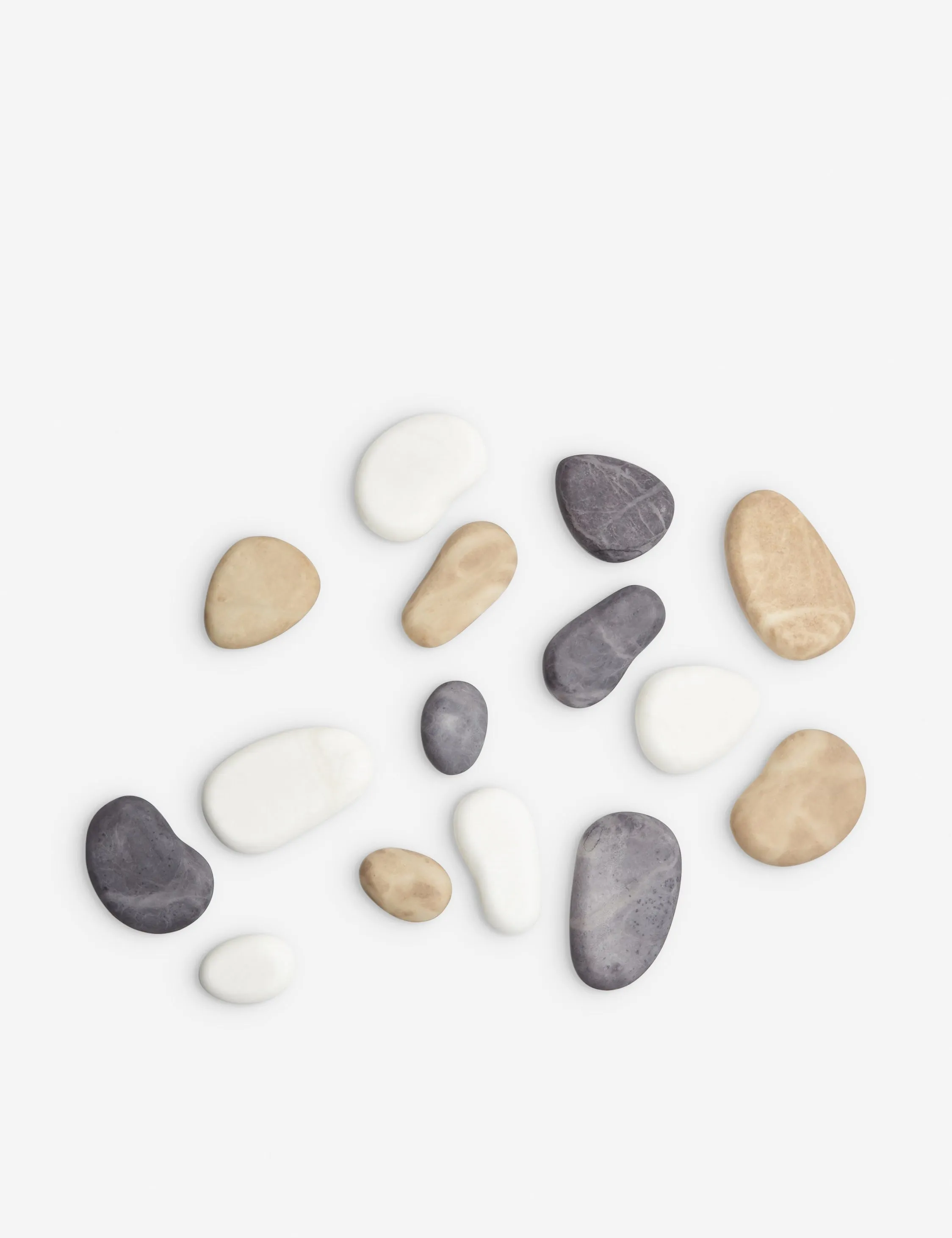 Alabaster River Rocks (Set of 5) by Ashley Childers