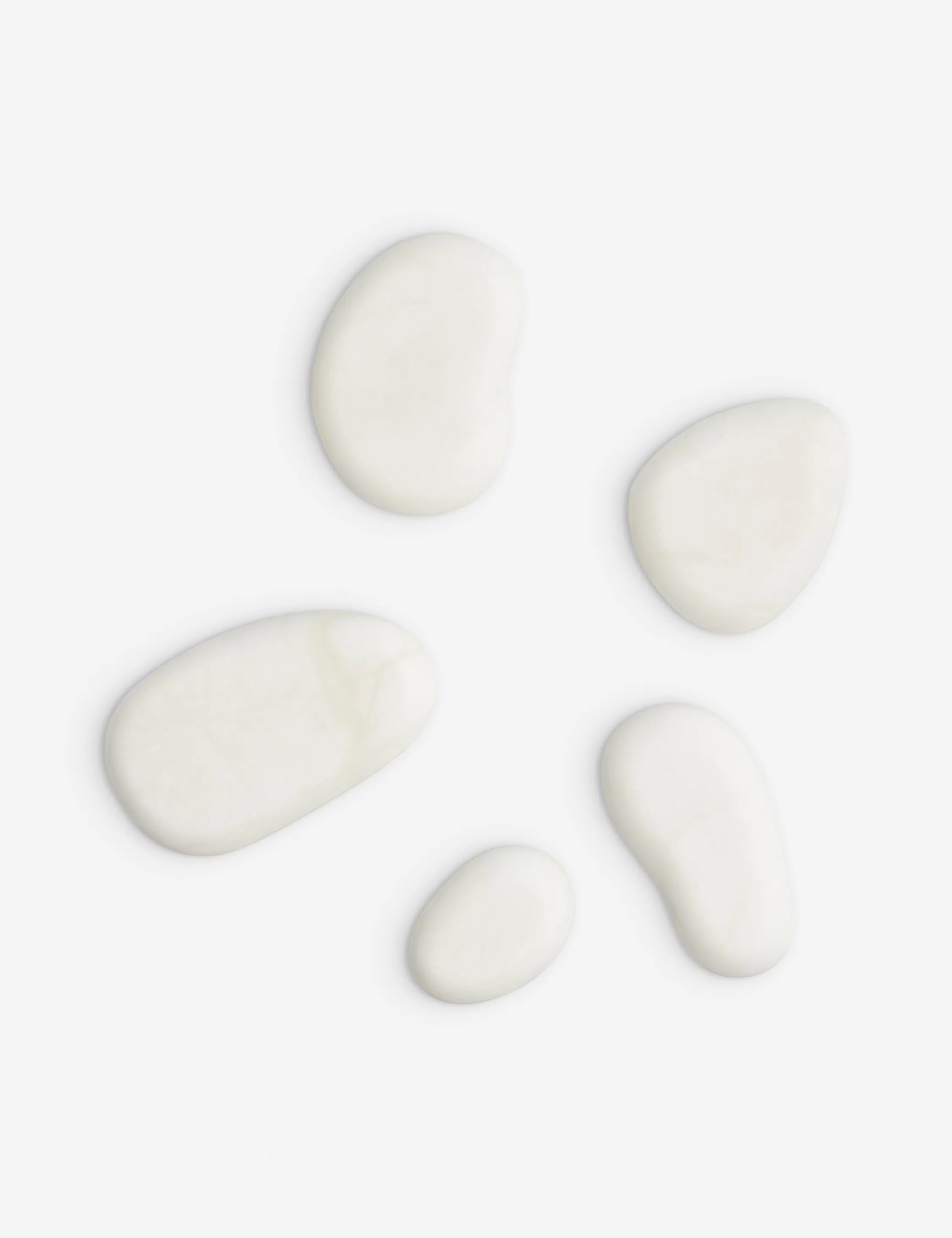 Alabaster River Rocks (Set of 5) by Ashley Childers