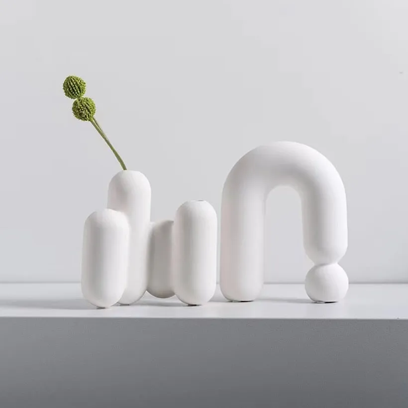 Andro Dot Porcelain Vases