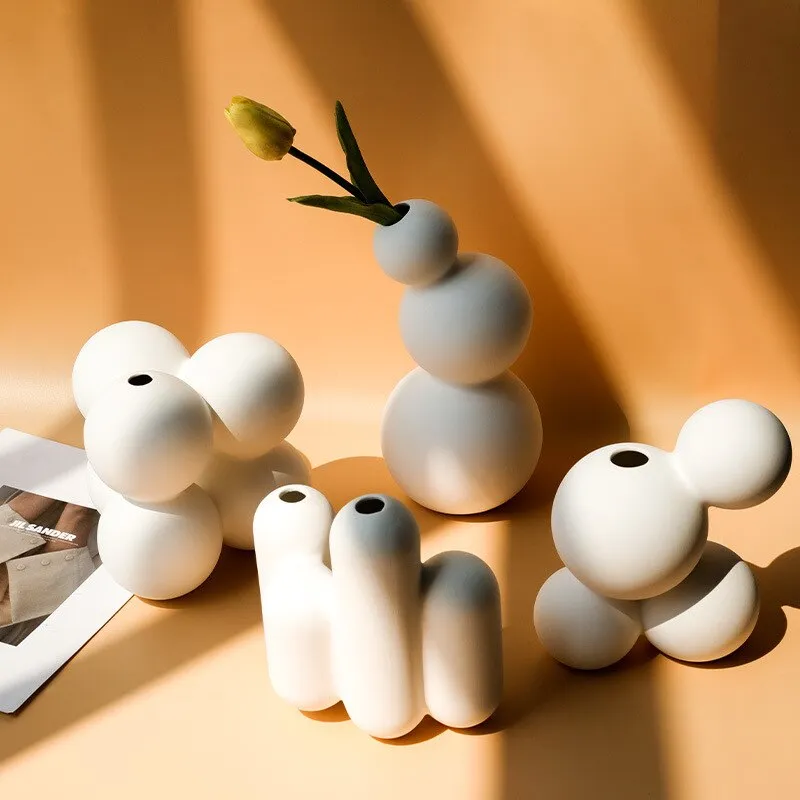 Andro Dot Porcelain Vases