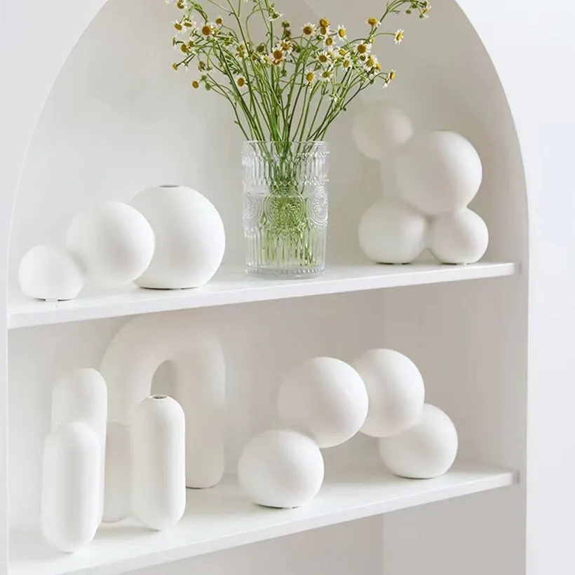 Andro Dot Porcelain Vases