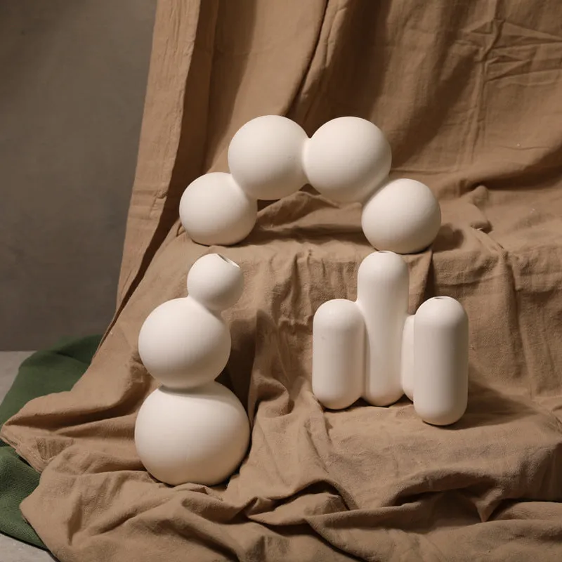 Andro Dot Porcelain Vases