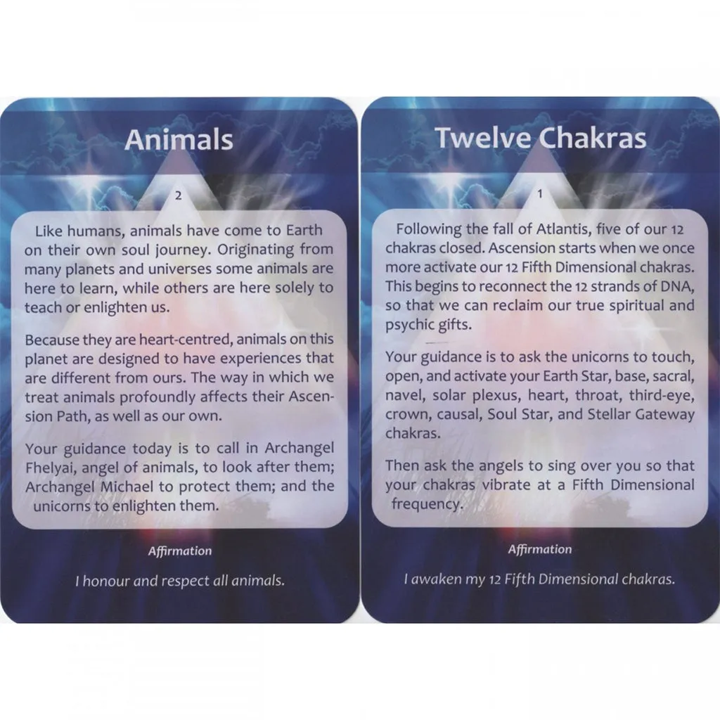 Ascension - Oracle cards