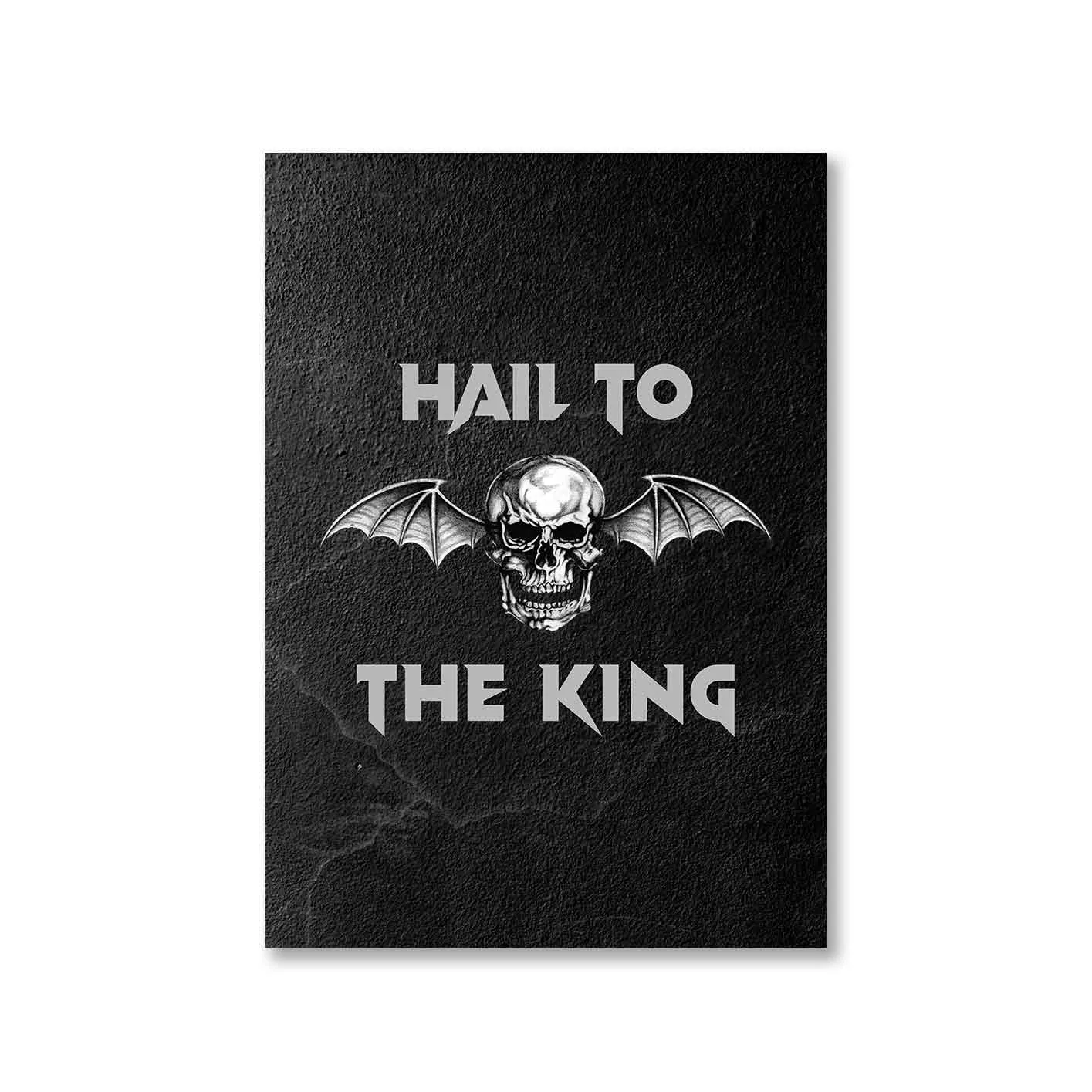 Avenged Sevenfold Poster - Hail To The King