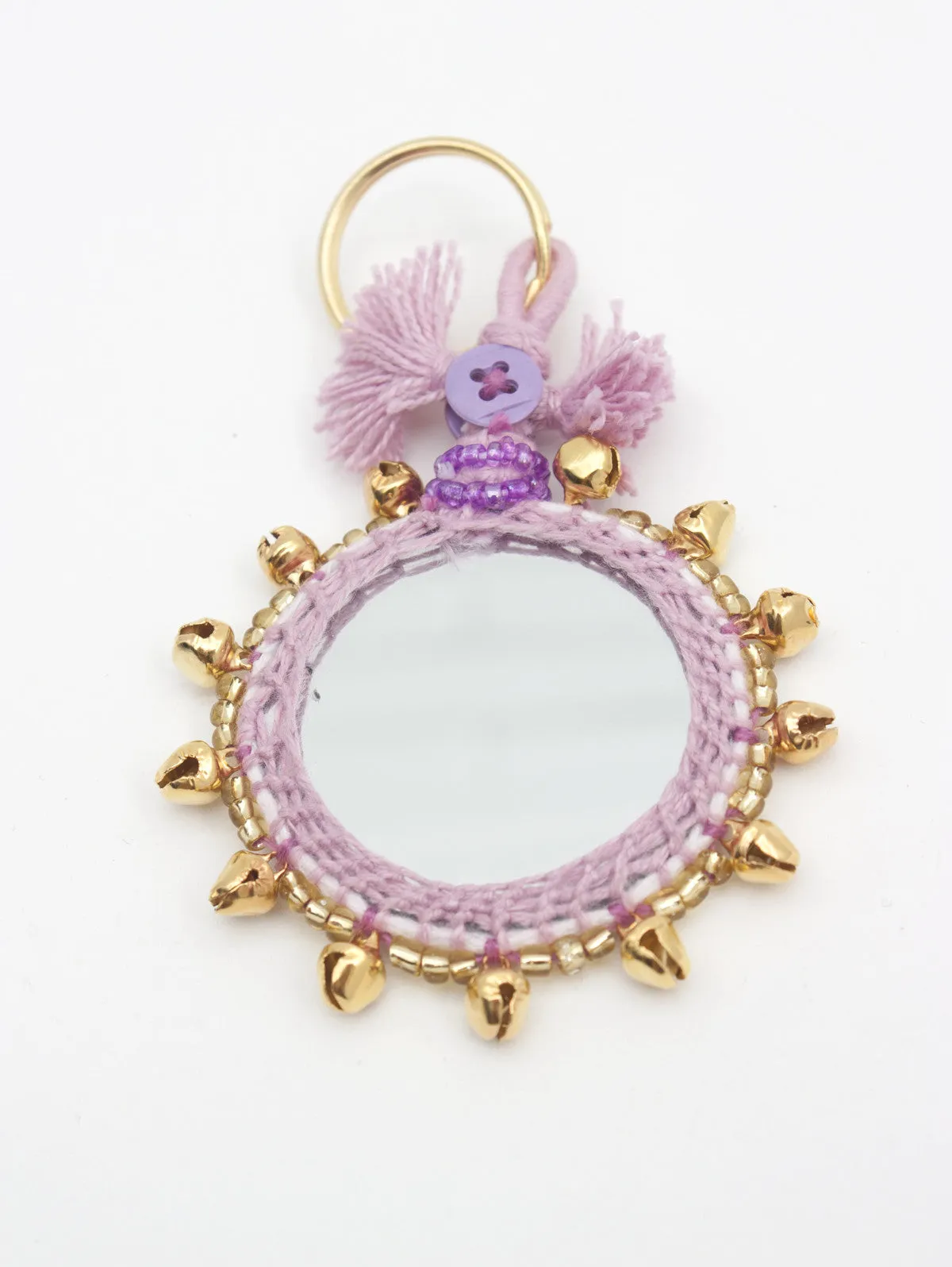 Bell Mirror Keyrings