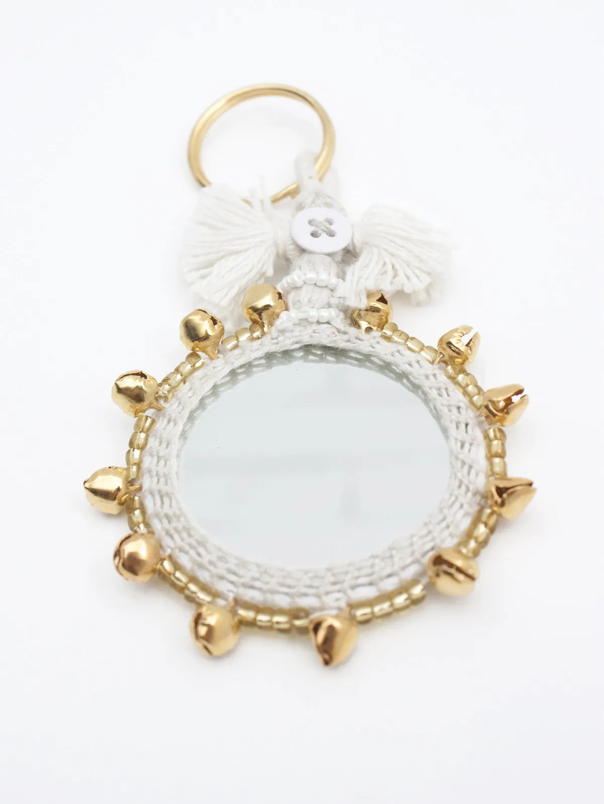 Bell Mirror Keyrings