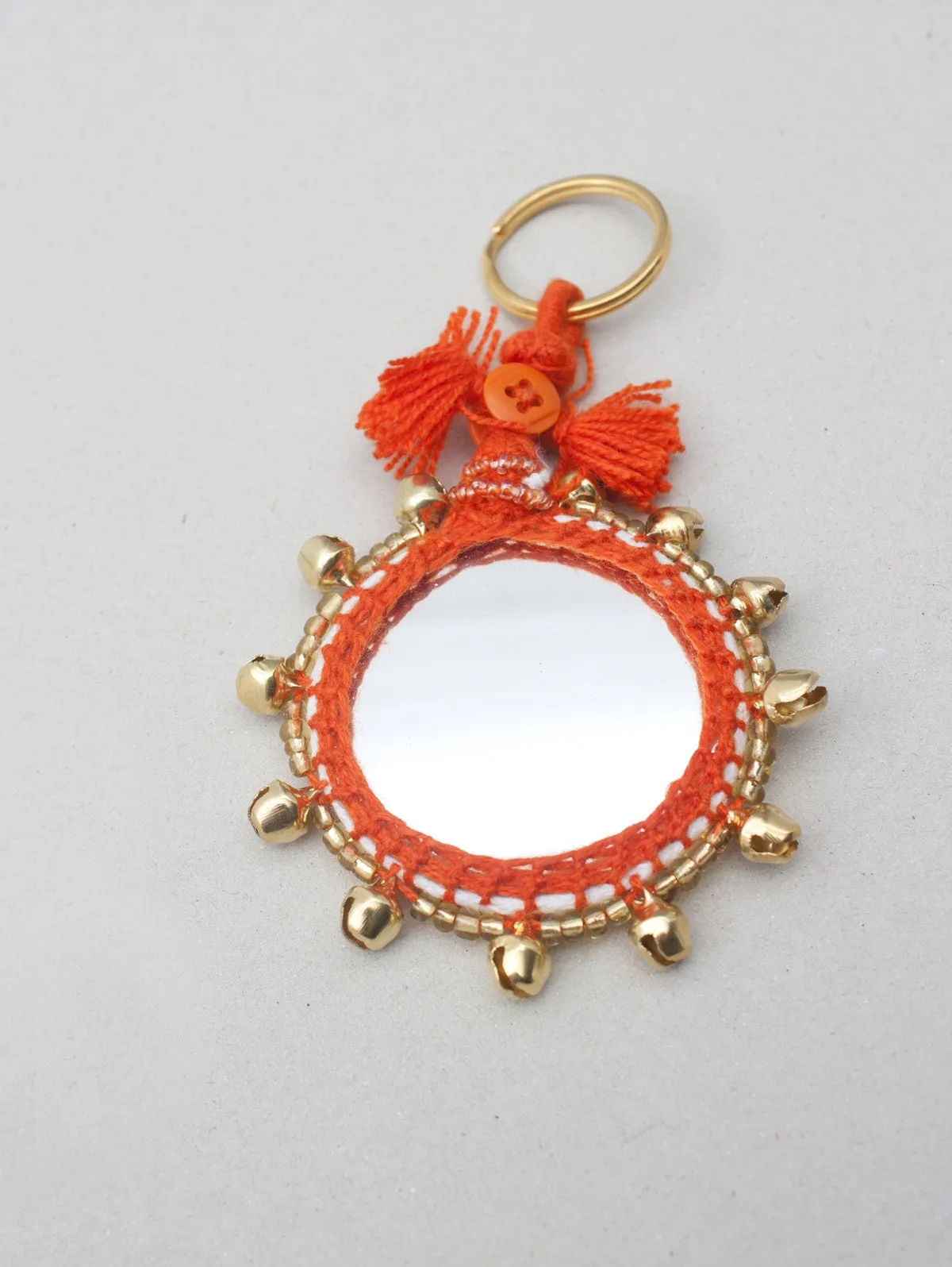 Bell Mirror Keyrings