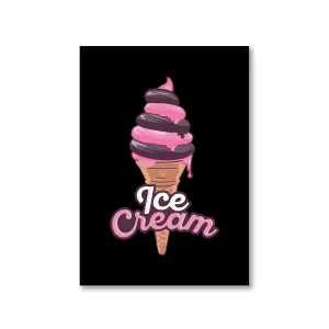 Black Pink Poster - Ice Cream