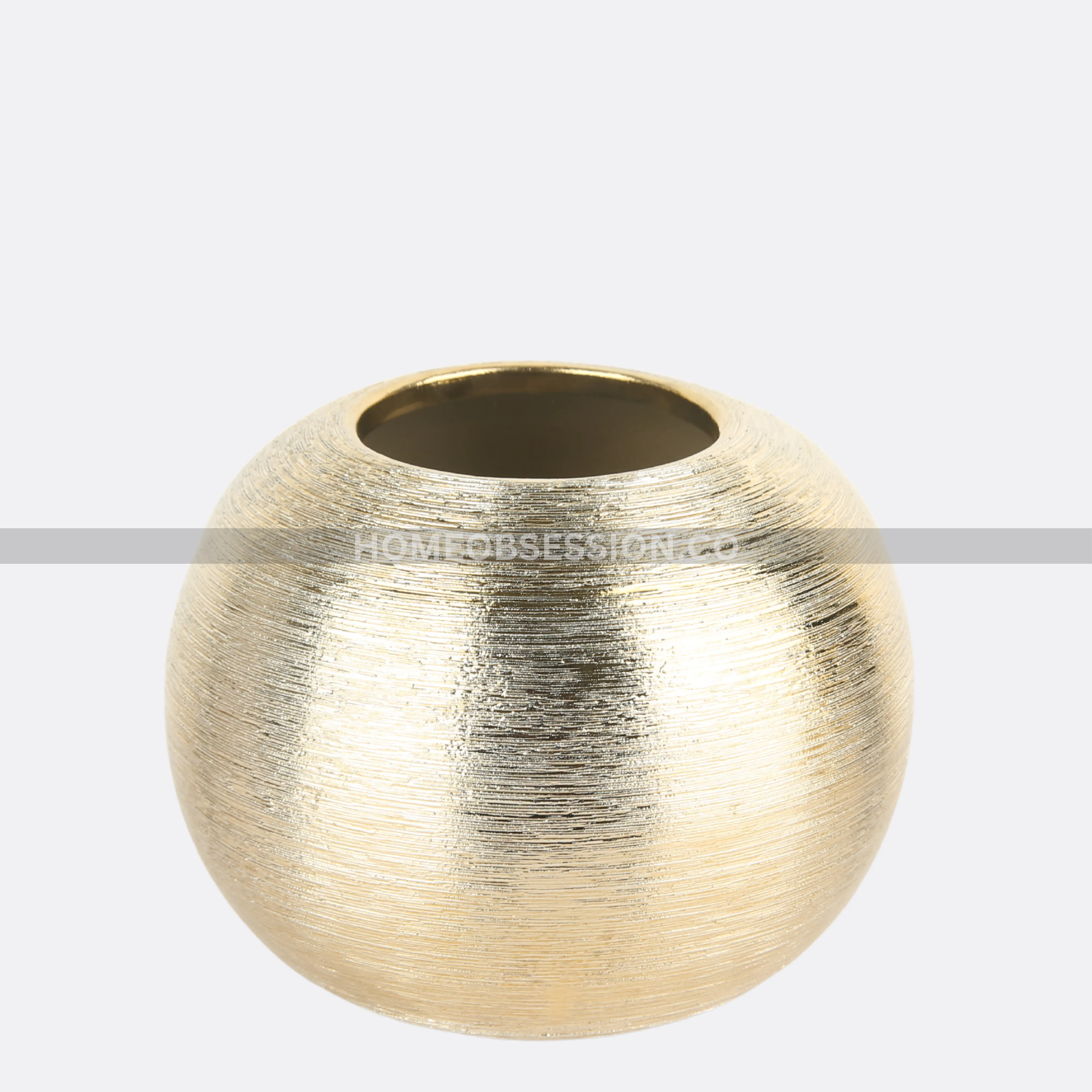 Blonde Round Vases ( Two Sizes )