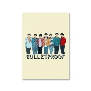 BTS Poster - Bulletproof