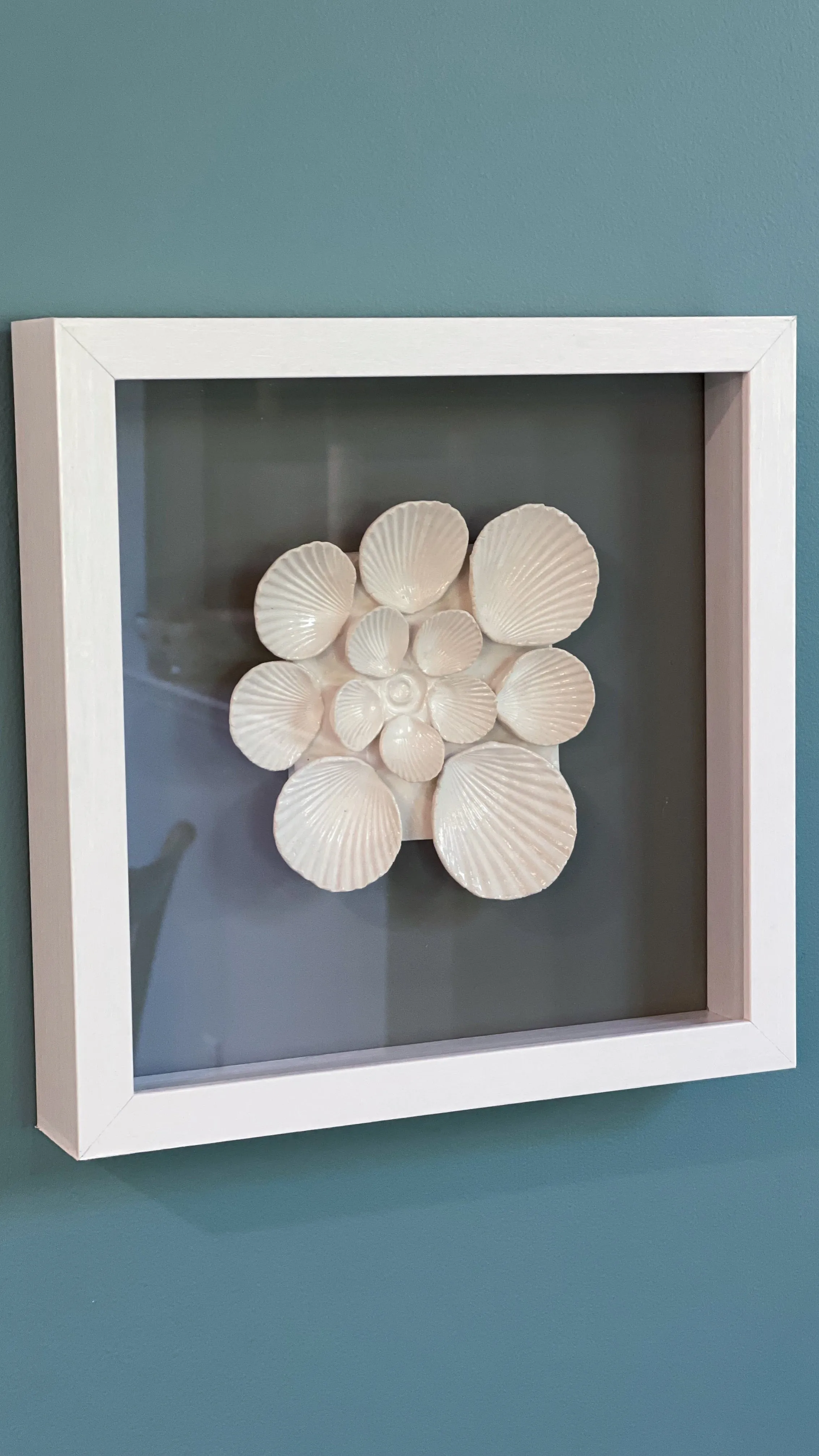 Ceramic Wall Art - Sea Shell Cluster