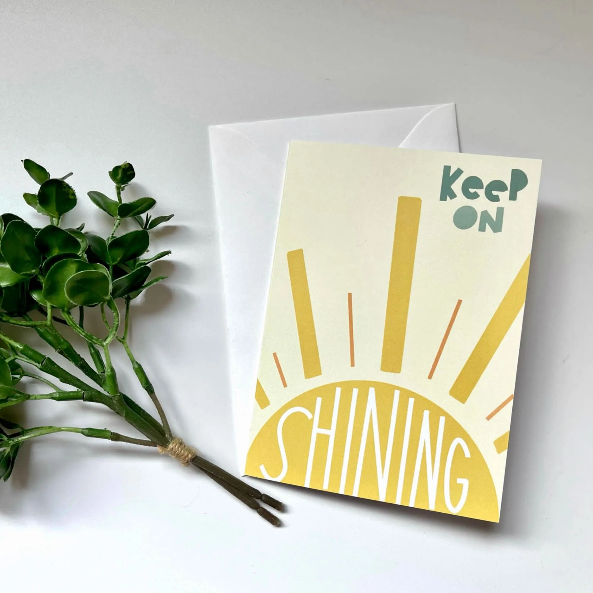 Cheerful Inspirational Greeting Card Set