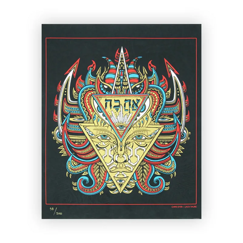 Chris Dyer and Jack Shure Screen Print