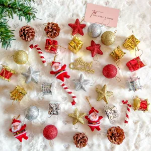 Christmas Ornament - Set Of 35 - Assorted