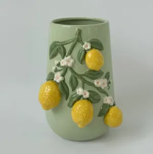 Citron Ceramic Vase