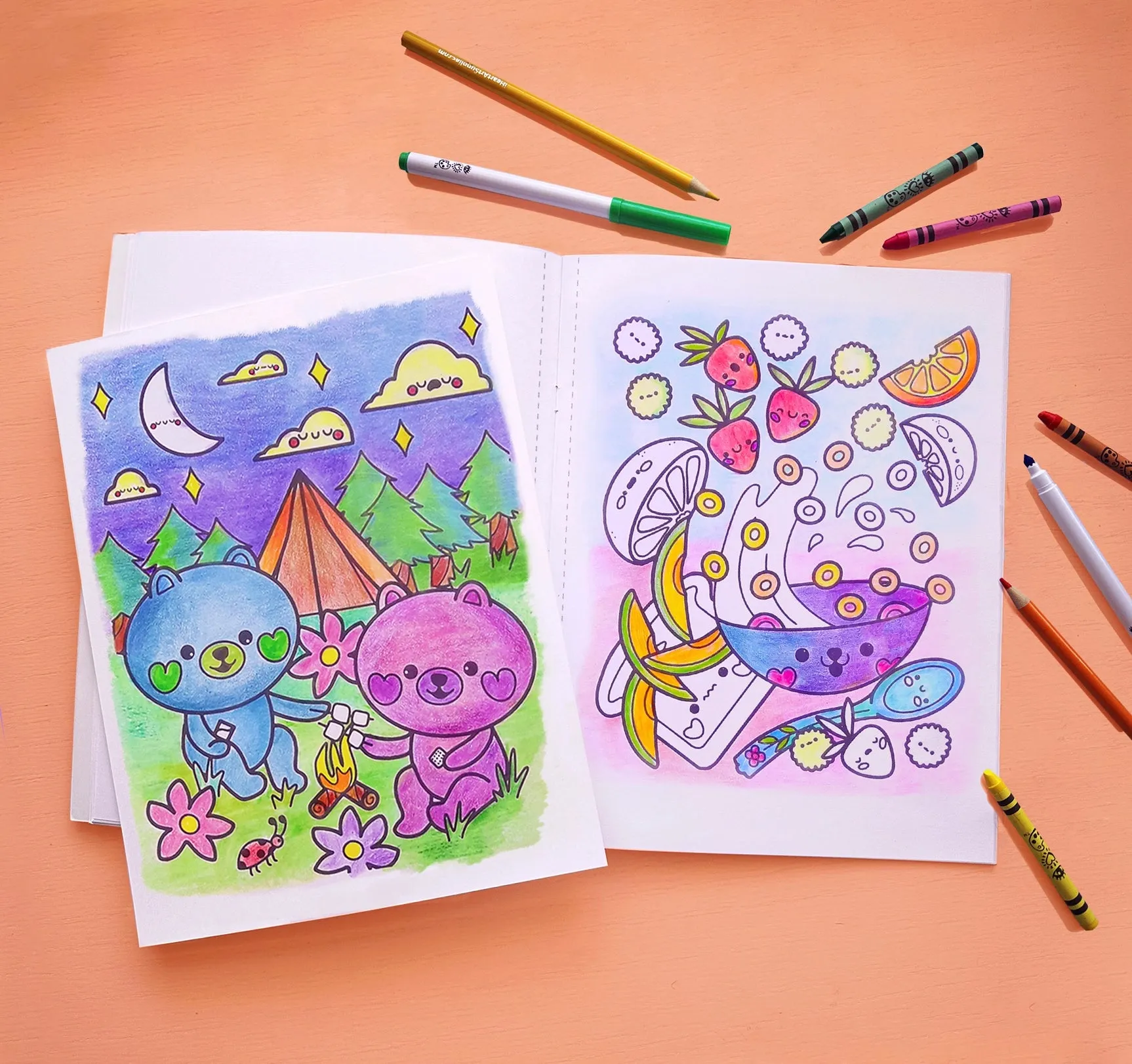 Color Craze Coloring Book - Cuties