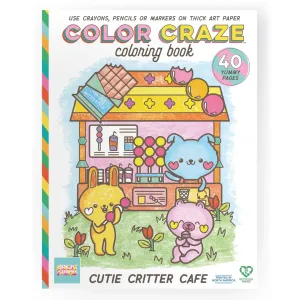 Color Craze Coloring Book - Cuties