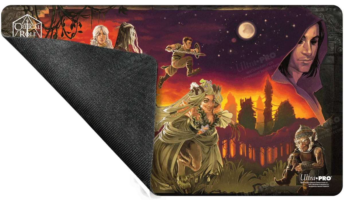 Critical Role PoD Stitched Edge Playmat - Pulp Poster