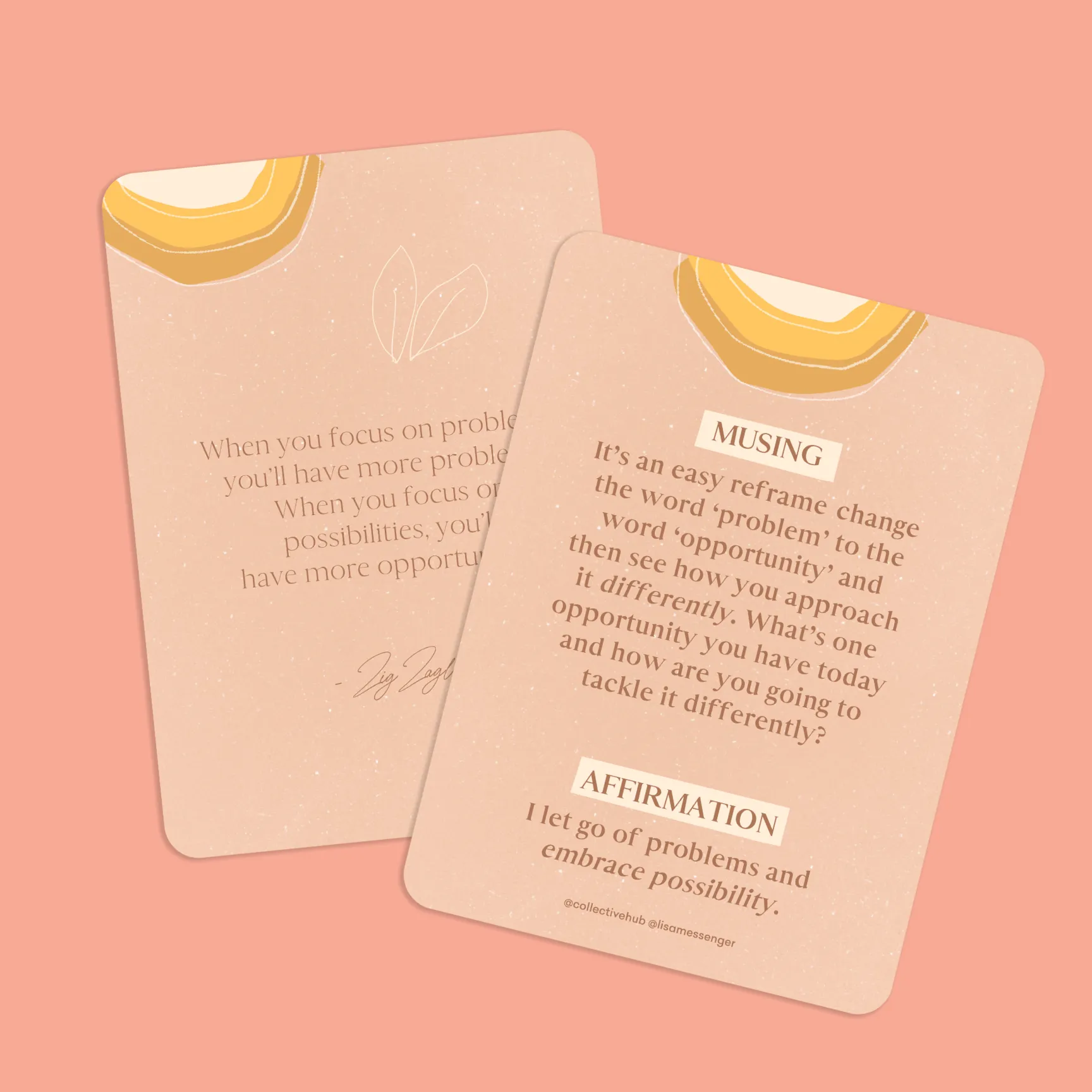 Daily Mantras Affirmation Cards