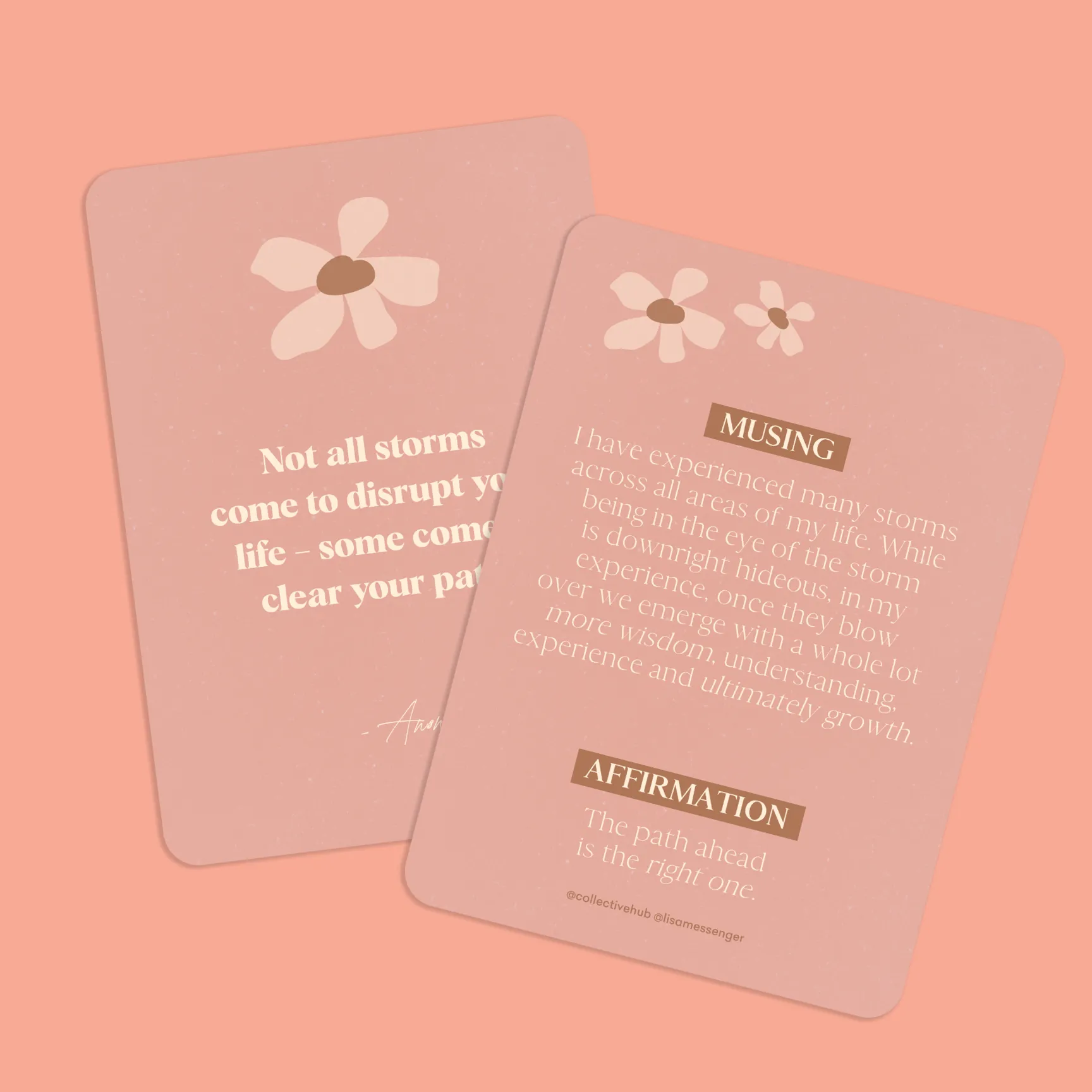 Daily Mantras Affirmation Cards