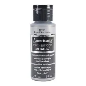 Deco Art - Americana Multi-Surface Metallic 2Oz Silver