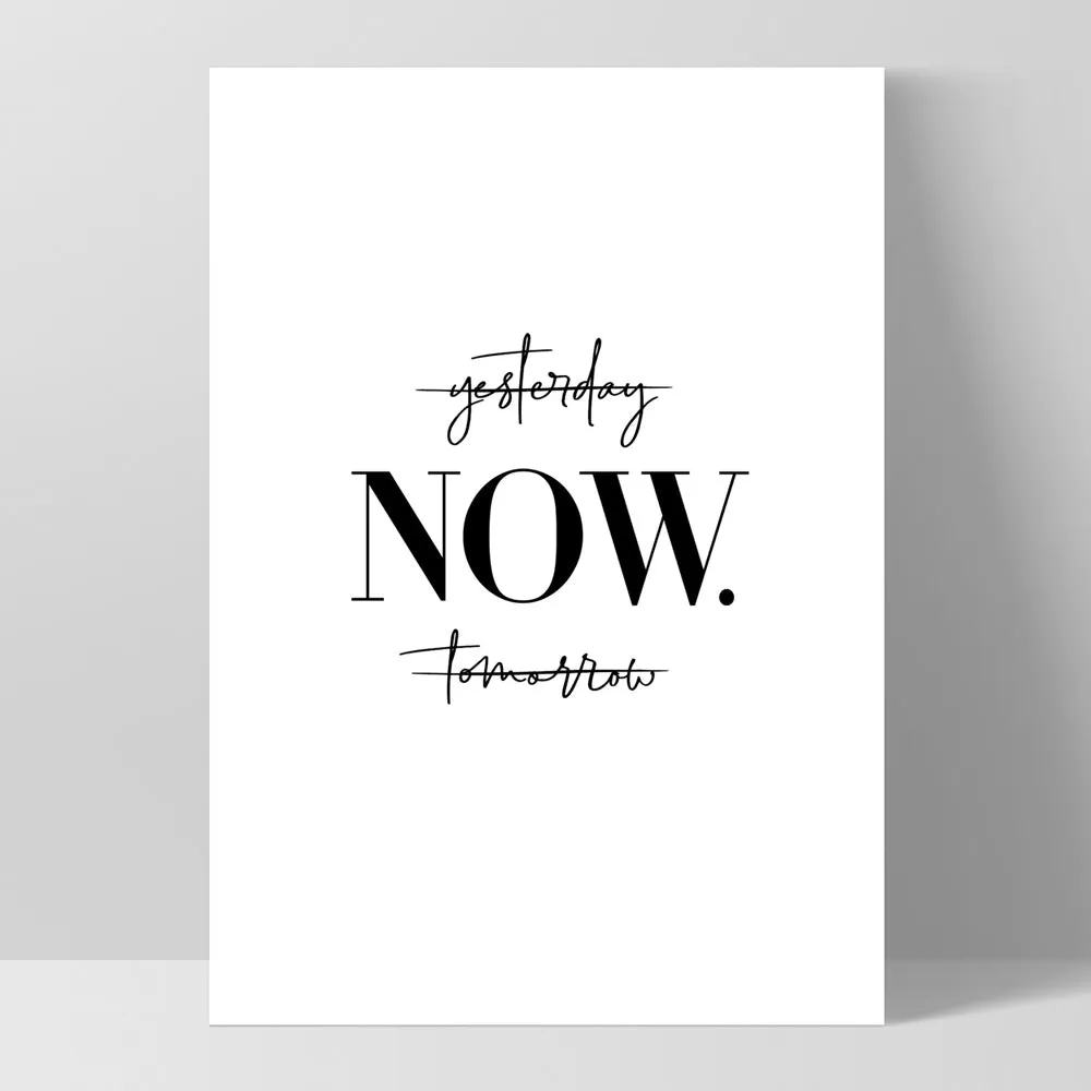 do it NOW - Art Print