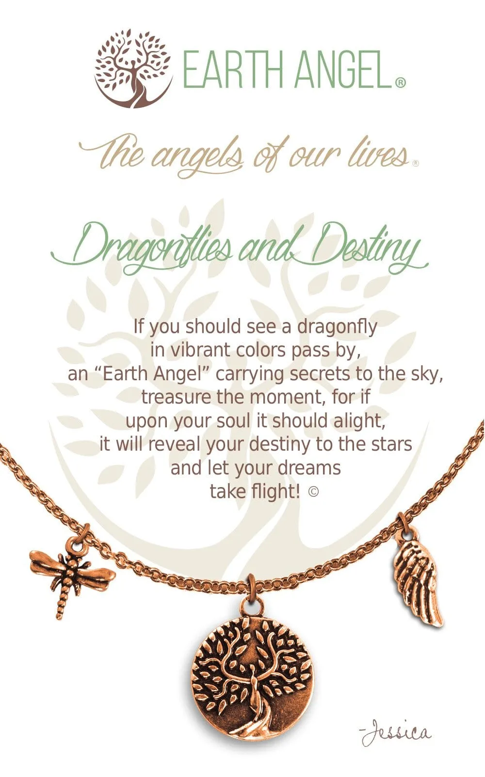 Dragonflies and Destiny: Charm Necklace