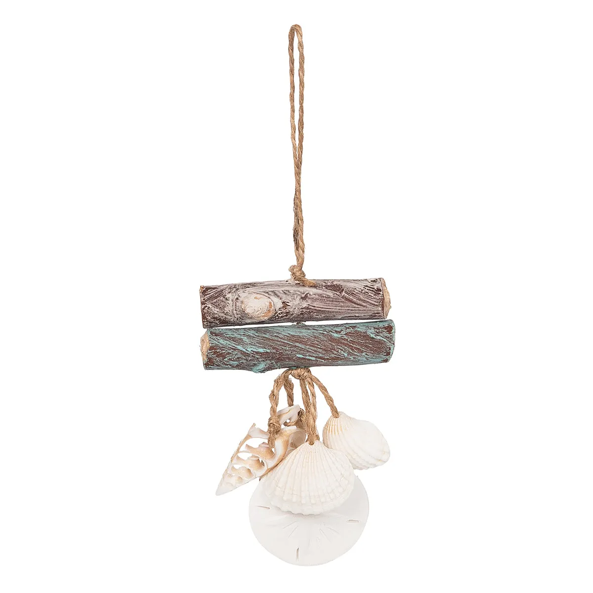 Driftwood Sand Dollar Drop Ornament