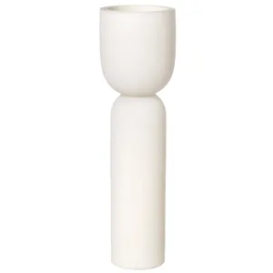 Dual Vase Medium Cream