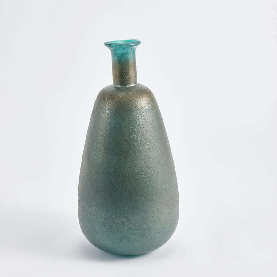 Earthy Embrace Glass Vase