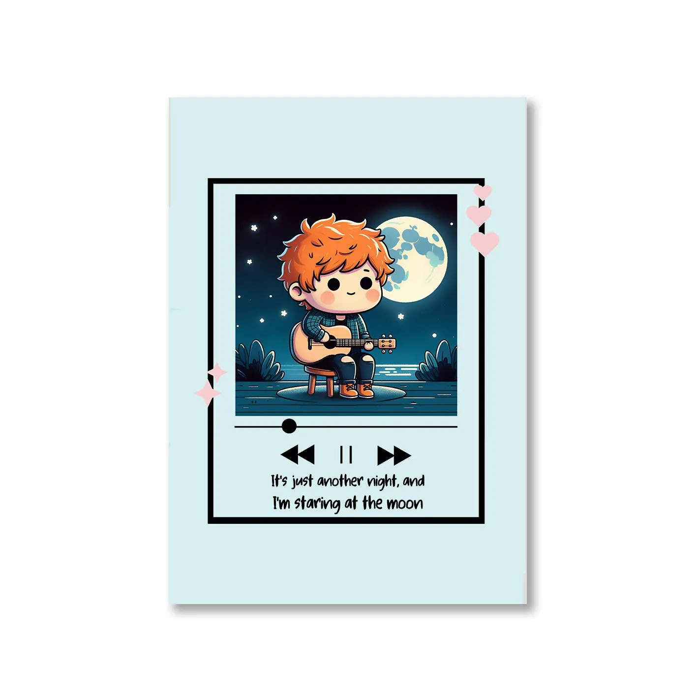 Ed Sheeran Poster - All Of Our Stars