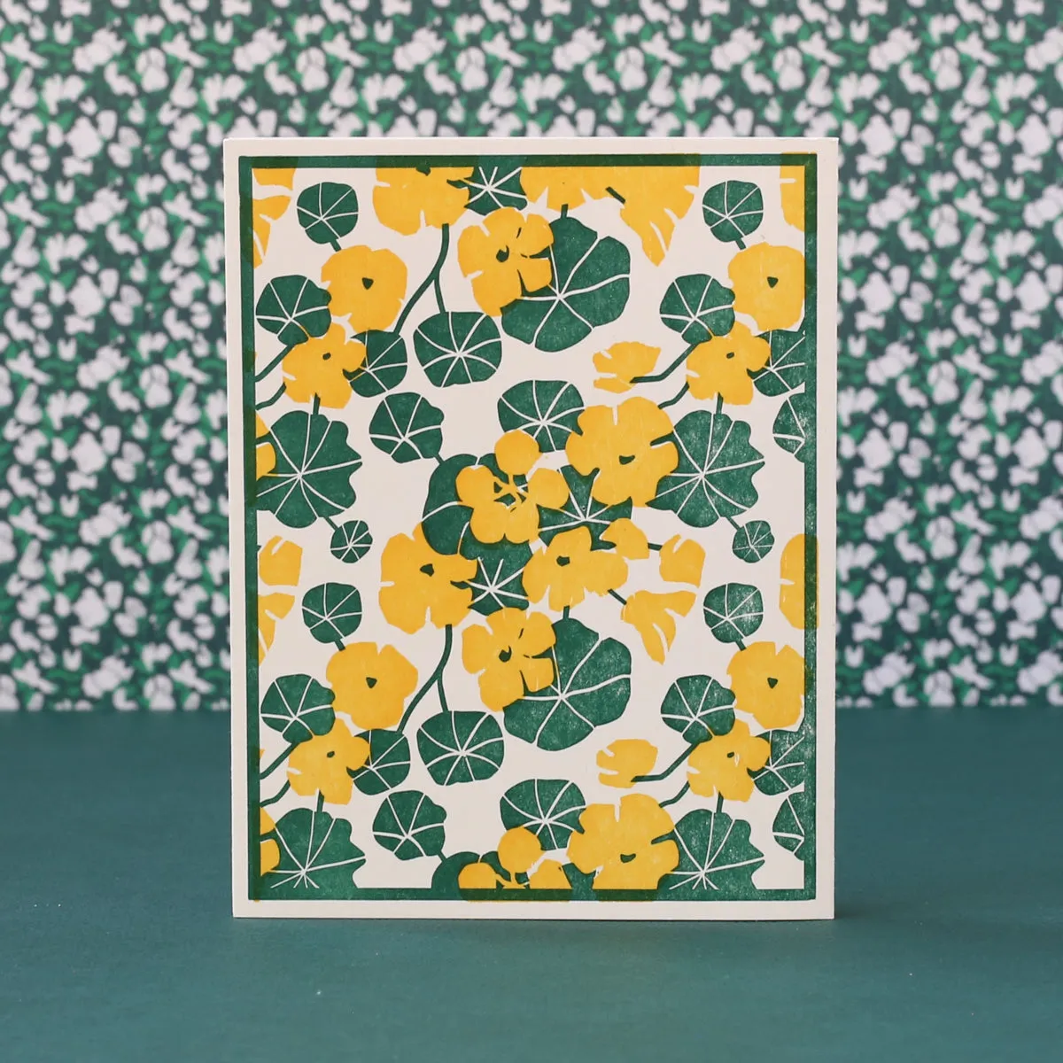 Edible Flowers Assorted Letterpress Cards Set