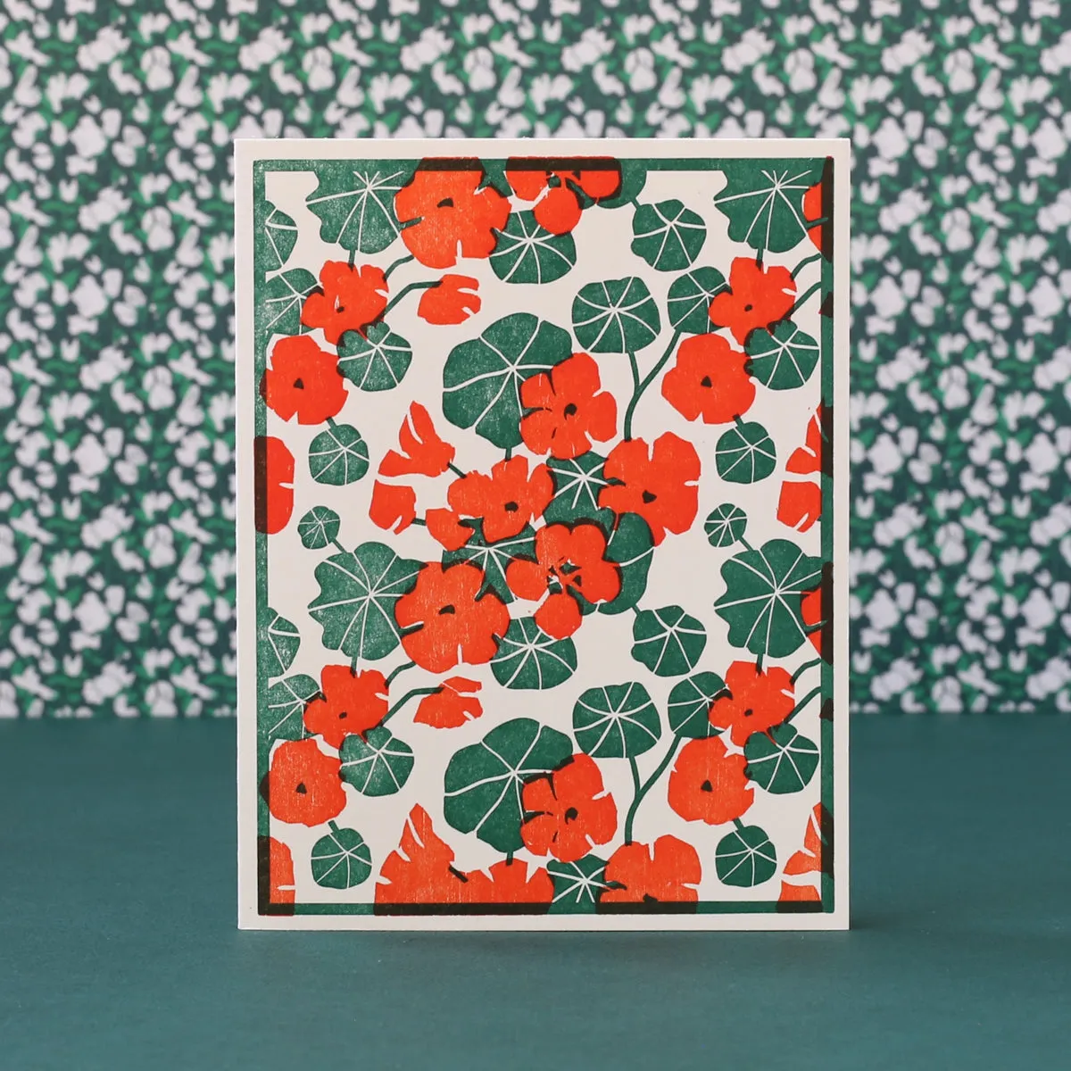 Edible Flowers Assorted Letterpress Cards Set