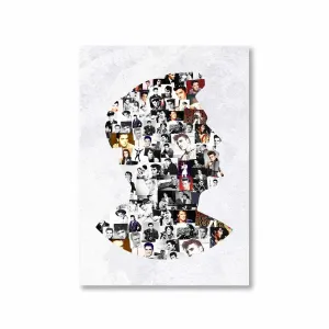 Elvis Presley Poster - Rock N' Roll Mosaic