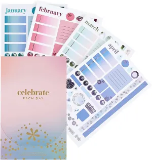 Erin Condren Monthly Sticker Book - Edition8