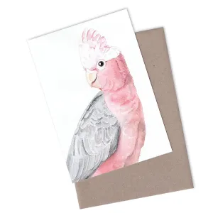 Galah Greeting Card