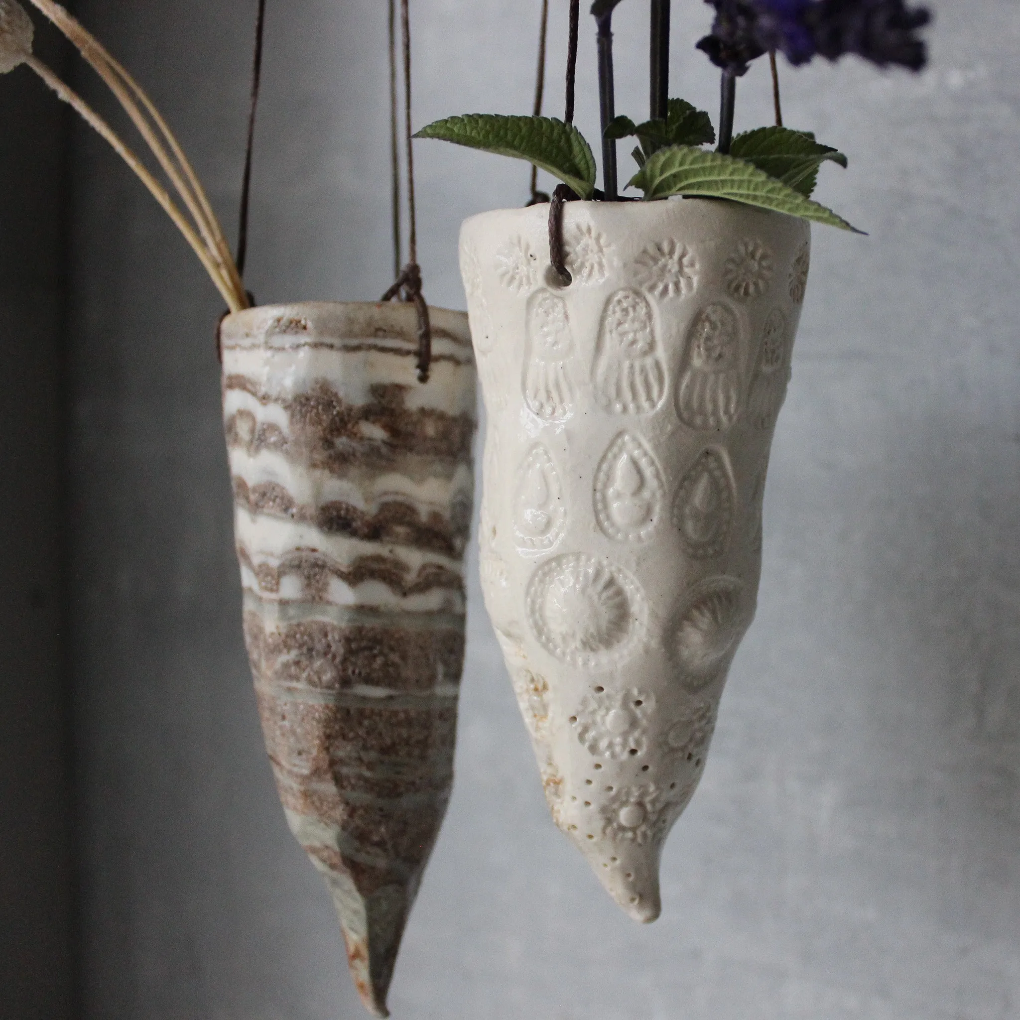 Hanging Pod Vases