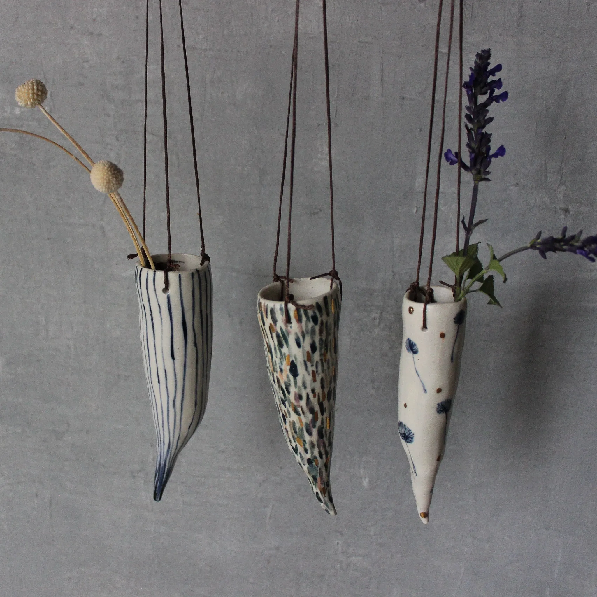 Hanging Pod Vases