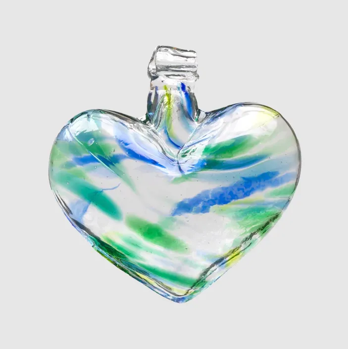 Heart Ornaments by Kitras Art Glass