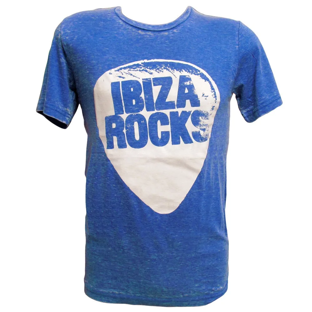 Ibiza Rocks Acid Wash Logo Men's T-Shirt