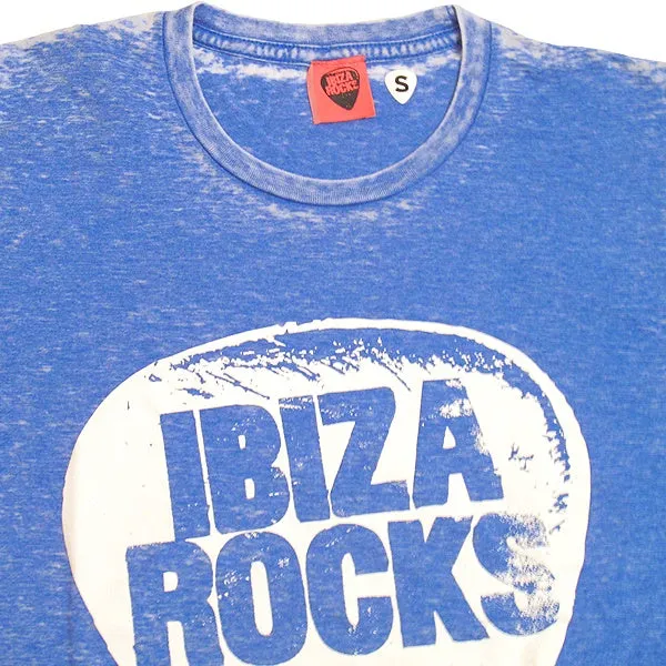 Ibiza Rocks Acid Wash Logo Men's T-Shirt