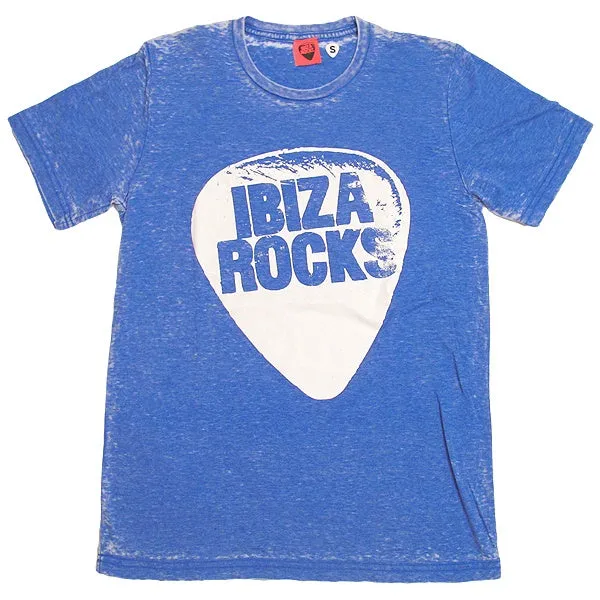 Ibiza Rocks Acid Wash Logo Men's T-Shirt