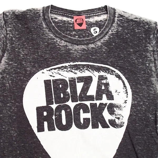 Ibiza Rocks Acid Wash Logo Men's T-Shirt