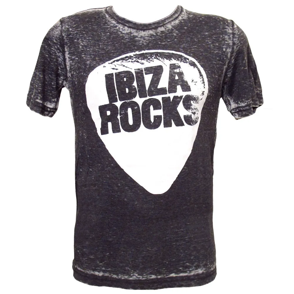 Ibiza Rocks Acid Wash Logo Men's T-Shirt