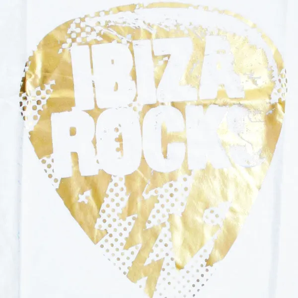 Ibiza Rocks Gold Plectrum Men's Vest