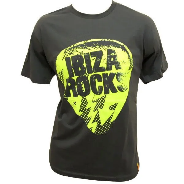 Ibiza Rocks Plec Off Slogan Men's T-Shirt