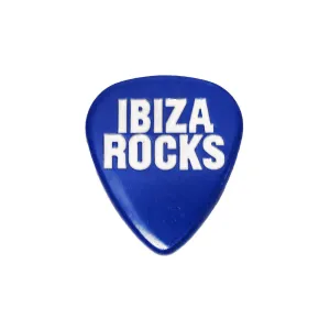 Ibiza Rocks Plectrum Metal Fridge Magnet