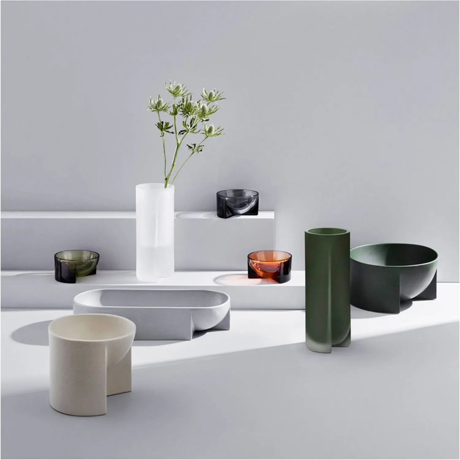 iittala | kuru ceramic bowl | grey - DC