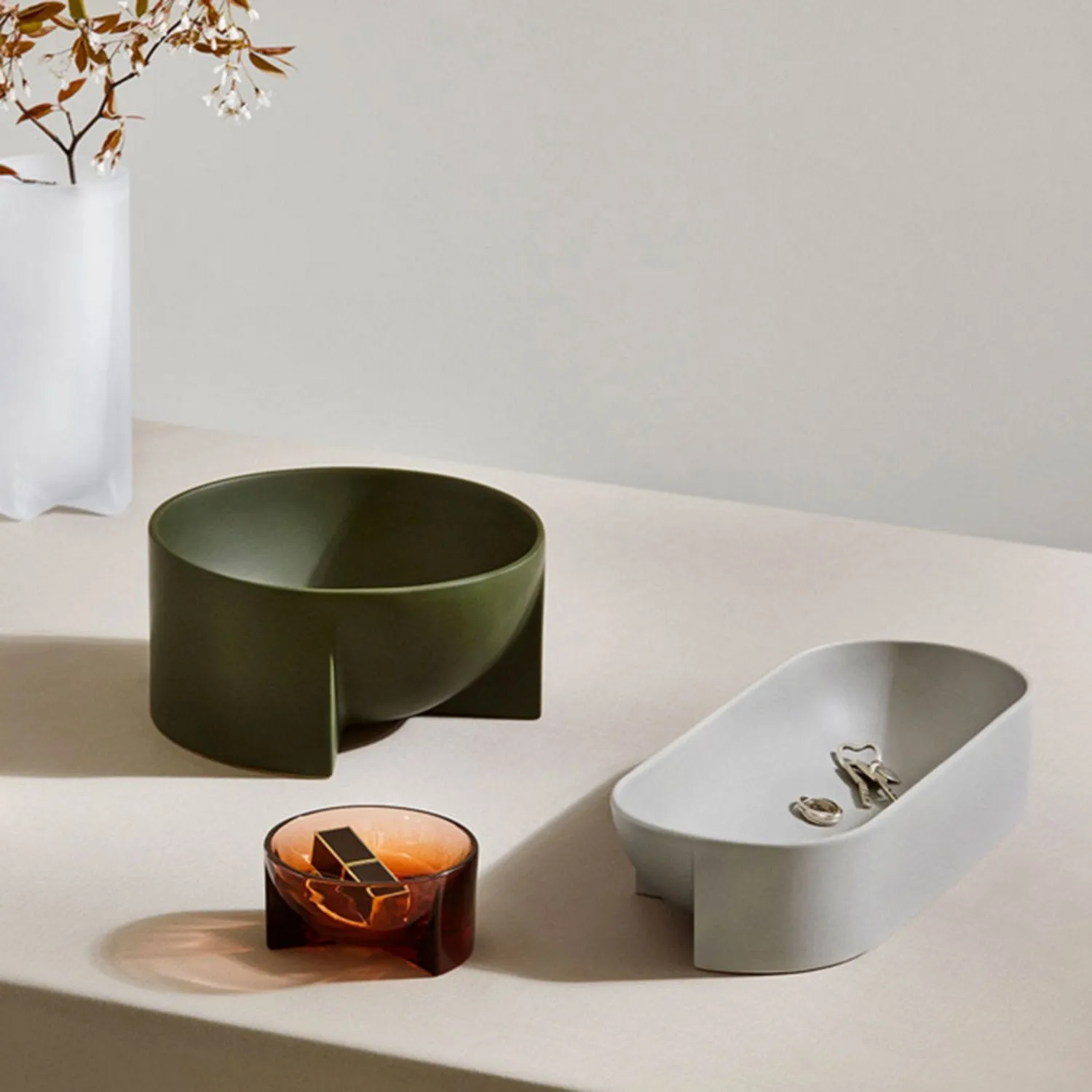 iittala | kuru ceramic bowl | grey - DC